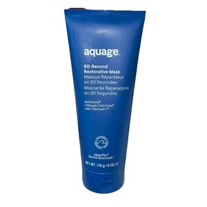 Aquage 60-Second Restorative Hair Mask 6 oz New Sealed Micro Algae Breakage